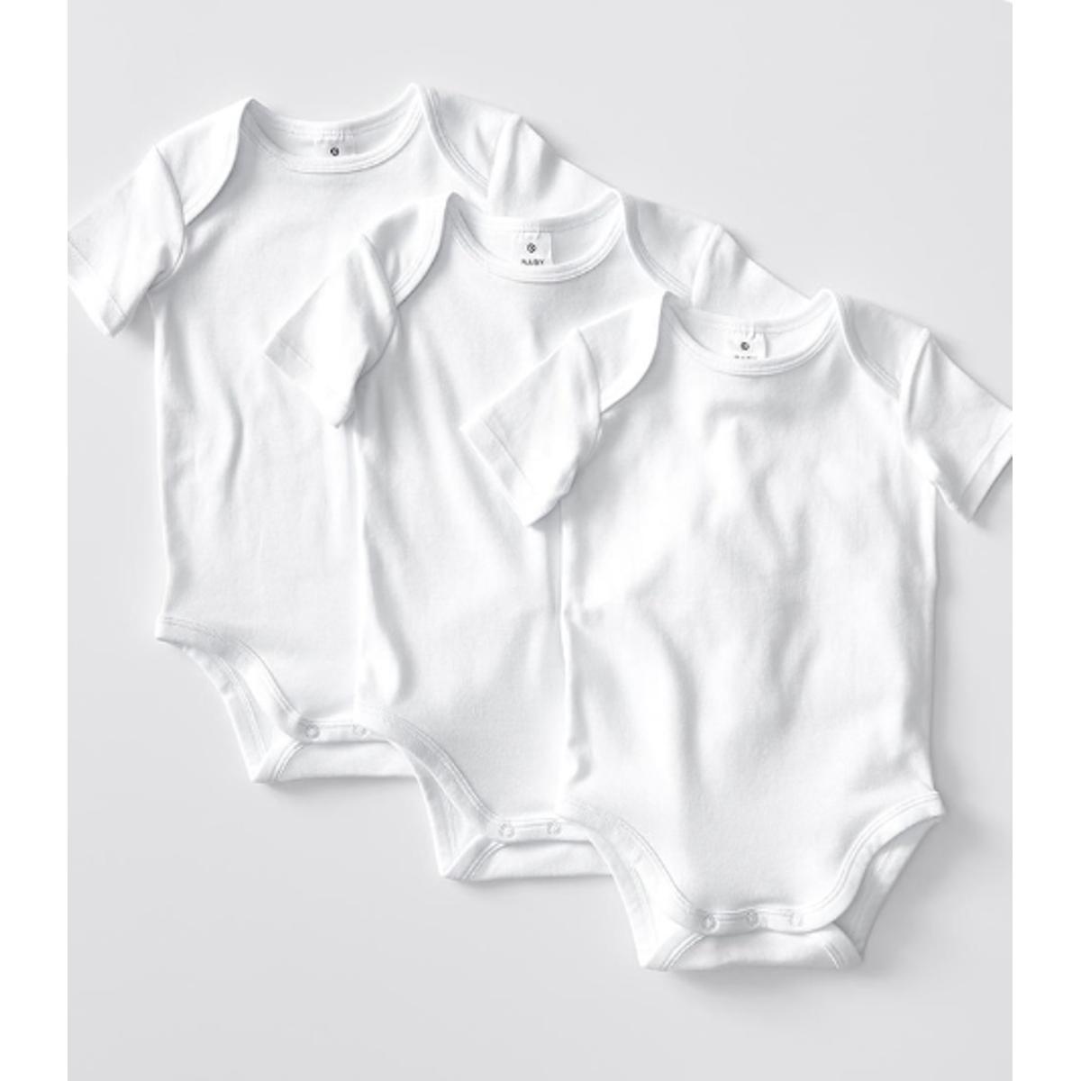 Pack of 3 Newborn Baby Bodysuits Romper in Cotton Stuff for Newborn Baby (Unisex) Available 0 to 12 Months