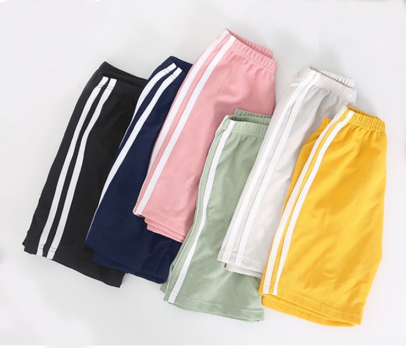 Pack Of 5 - Summer Cotton Jersey Shorts For Kids,Boys and Girls - Nickers For Kids