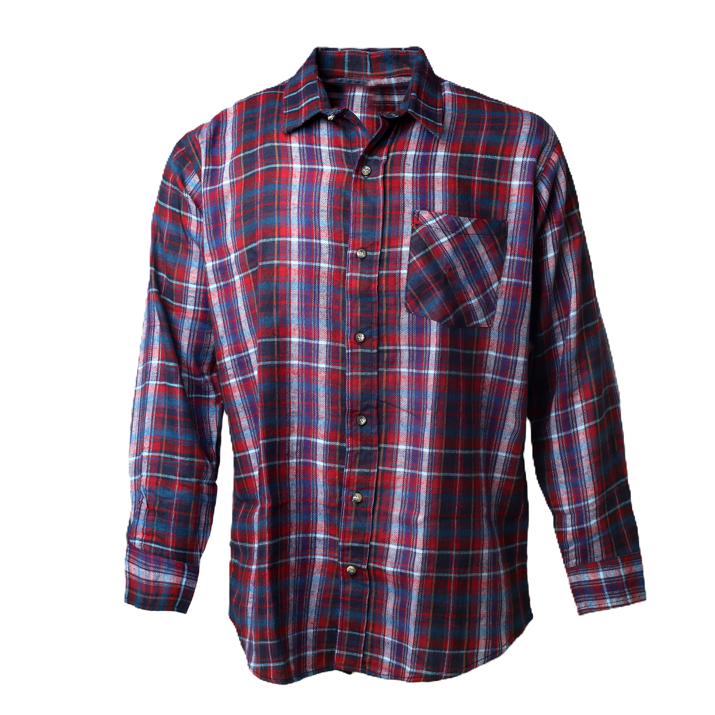 Men’s Flannel Shirt | USA Size | Relaxed Loose Fit
