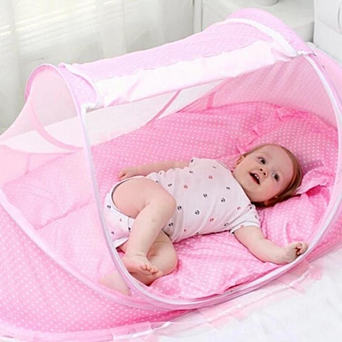 baby carry bed with mosquito net