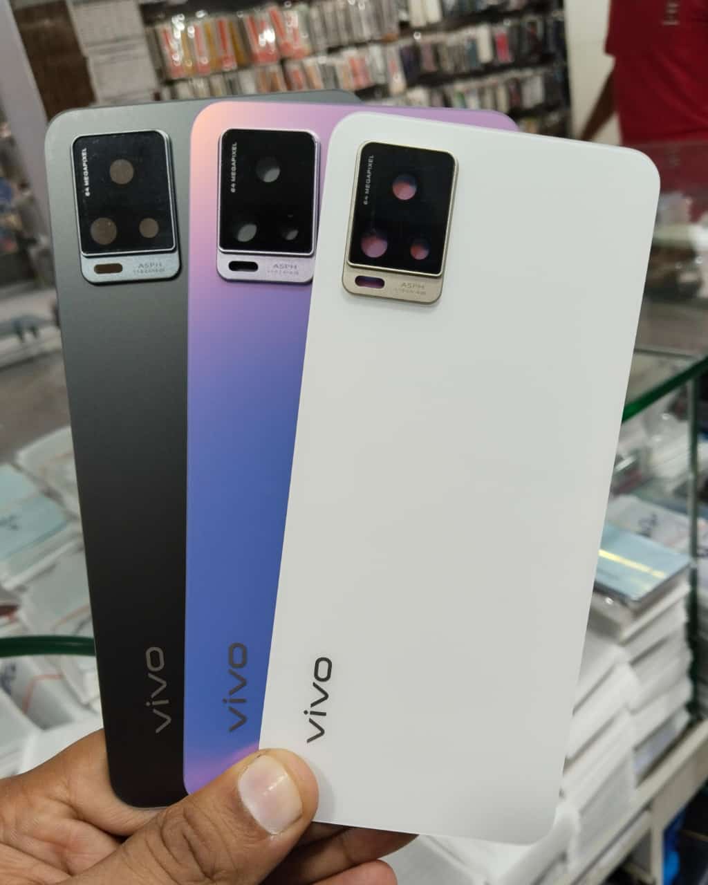 VIVO V20 Back Glass Battery Cover Rear Door Housing Case For Vivo V20 Back Battery Glass Cover Replacement