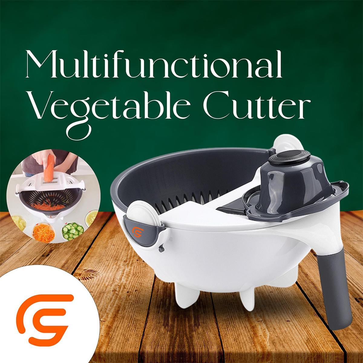  9-in-1 Multi-functional Rotate Vegetable Cutter Manual