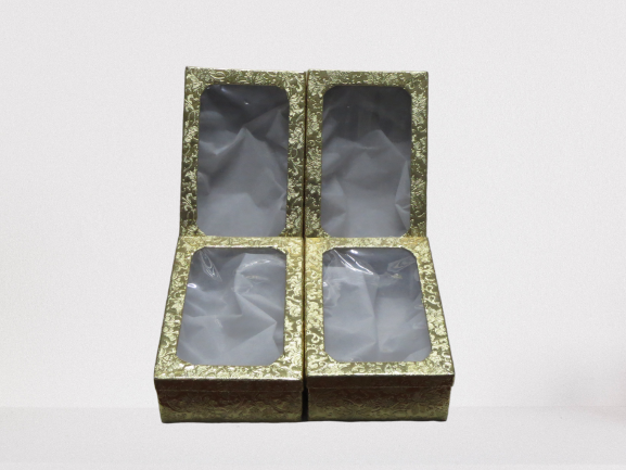 Pack Of 4- Bridal Shoes Packing Box