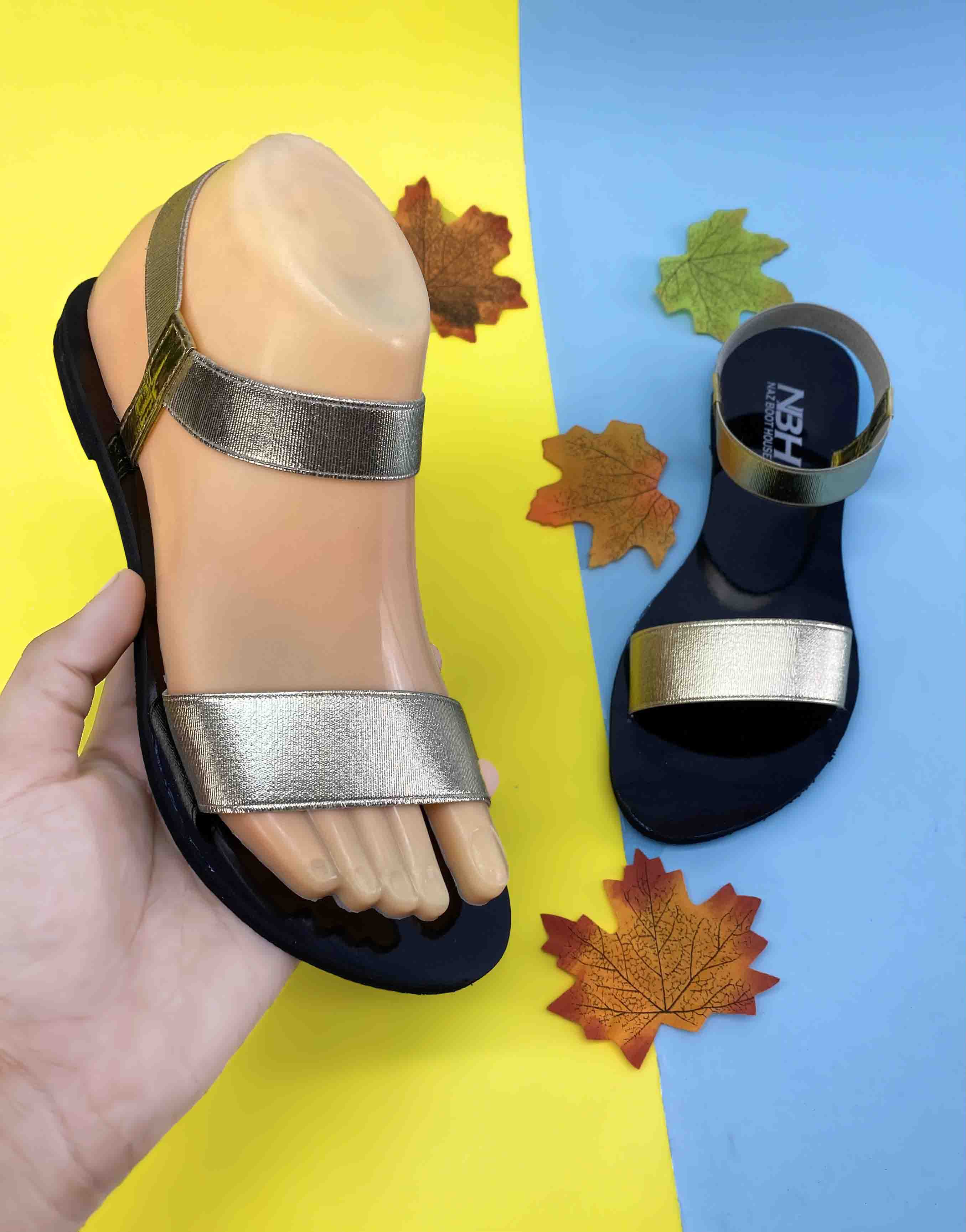 NBH Sandals For Women - Stylish Fancy Ladies Chappal - Comfortable Heels For Girls - Sendals For Girls - Chappal for Women - Slippers For Women - Sleepers For Girls - Shoes For Women - Best Gifts For Girls