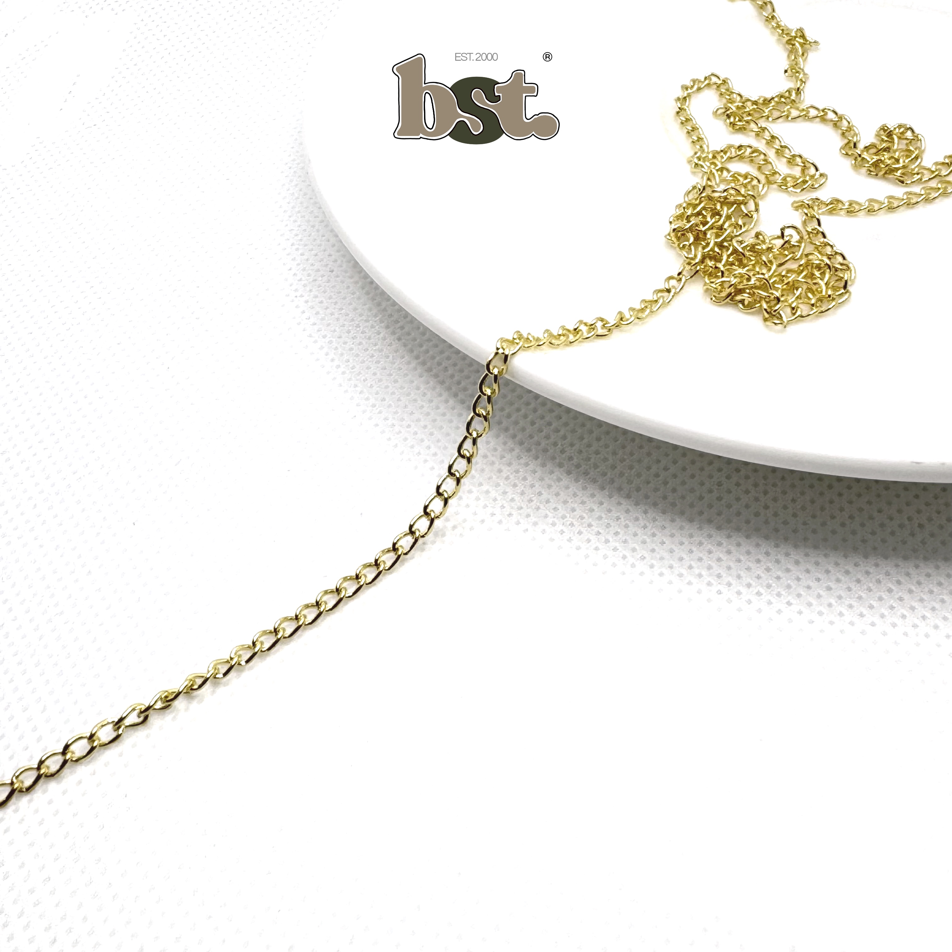 1m/5m/100m Chain 0.7mm Stainless Steel Golden Chain Silver Chain for Necklace Bracelet Jewelry Raw Material Beads by BST