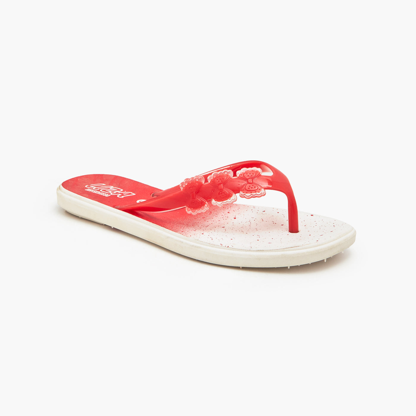 Liza Women Flip Flops Chappal - Red For Women - SS26 - Aug 2026 Arrival