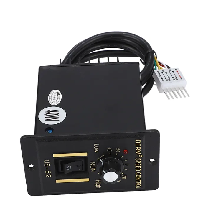 40W AC 220V Motor Speed Controller Pinpoint Regulator Controller Forward  and Backward AC Regulated Speed Motor Controller