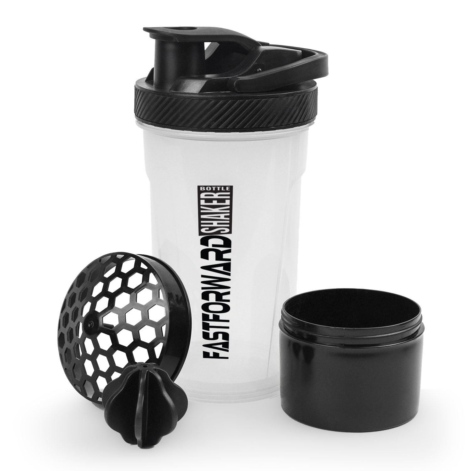 Enhance Your Workouts with Our 24-Ounce (700ml) Protein Shaker Bottle - Ideal for Pre & Post Workout, Includes Innovative Twist & Lock Protein Box Storage