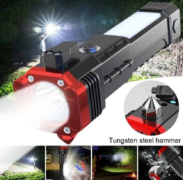High Power LED Torch Light – Super Bright Rechargeable Flashlight for Home & Outdoor Use