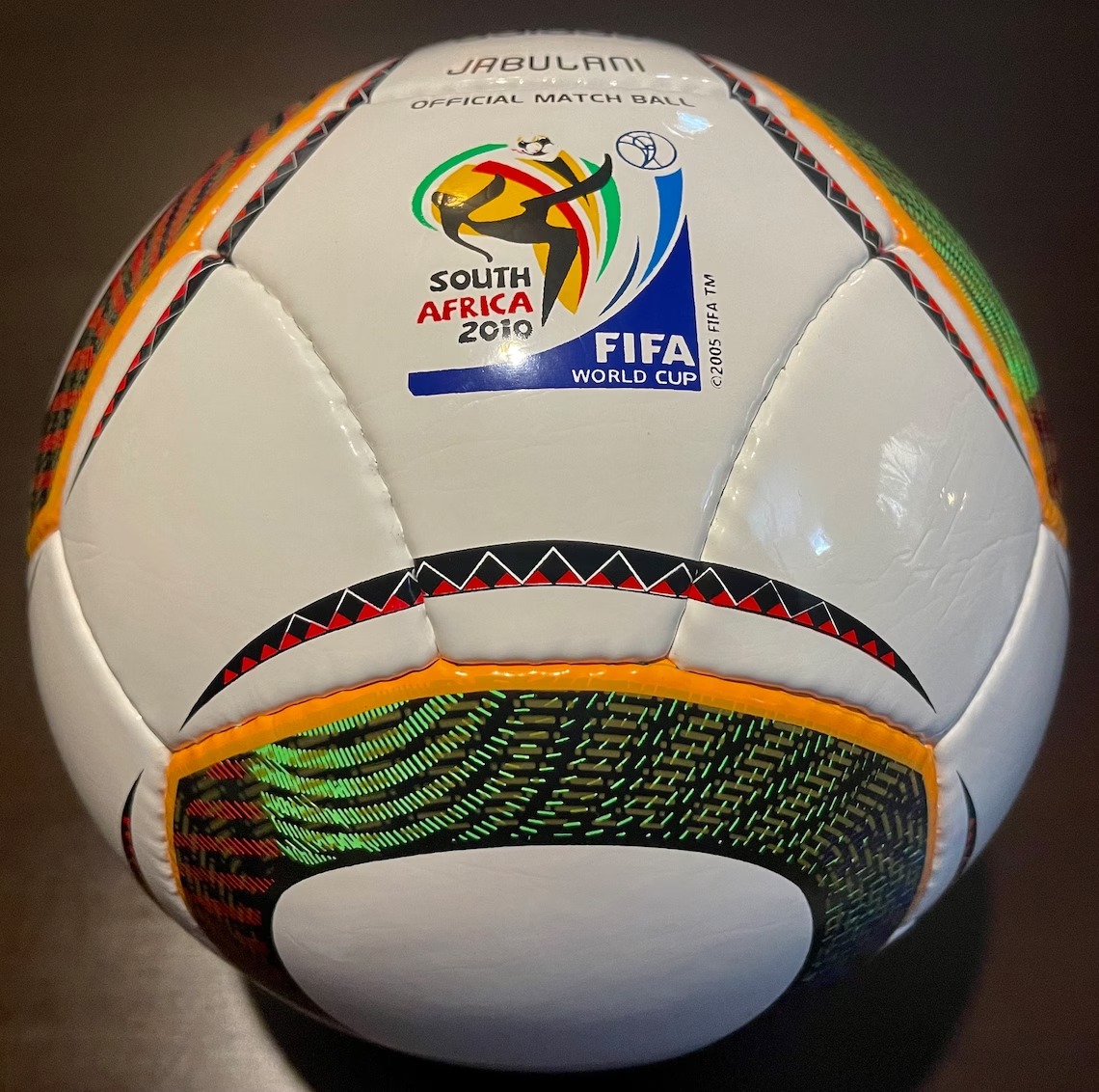 OFFICIAL MATCH BALL Adidas Jabulani Powerorange Coupe Du Monde De La