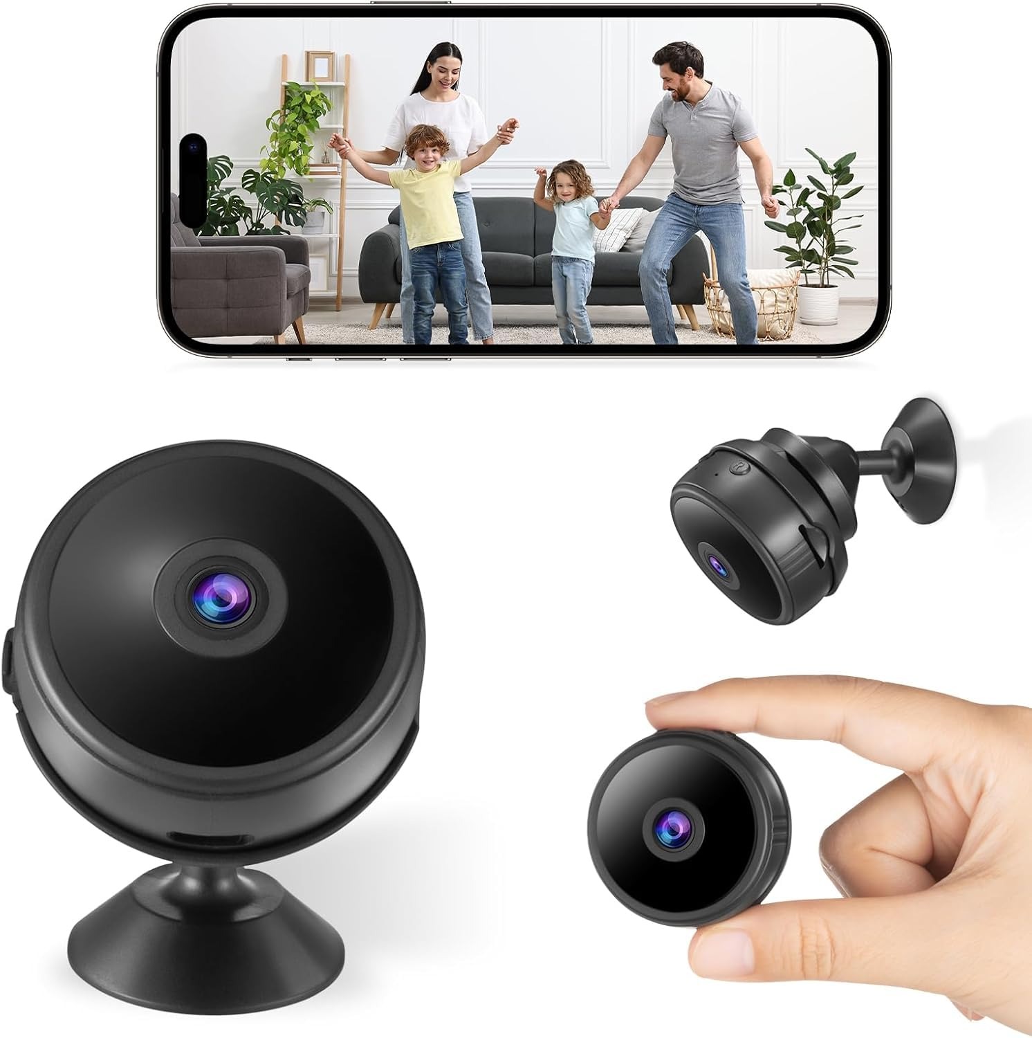 A9 WiFi Mini Camera 1080P HD – Wireless Security Camera with Night Vision & Motion Detection