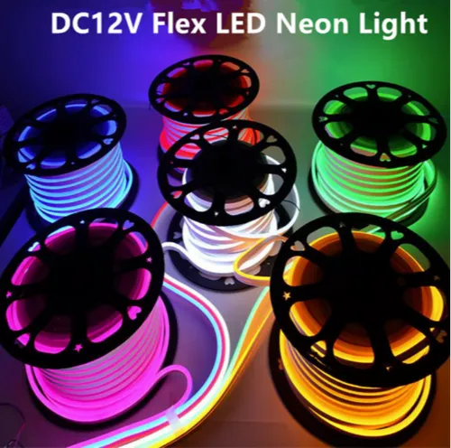 Neon Lights For Room - Led Strip Light - 1 Meter Lights For Gaming Room - Lights For Mirror - Night Light - Lights For Room Decoration - Flexible Neon Light
