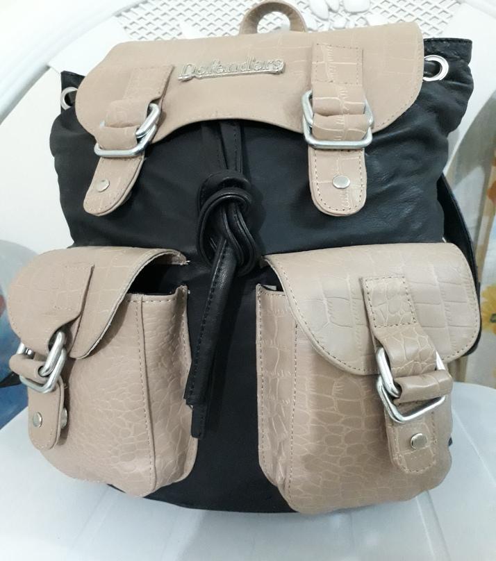 durable leather backpack