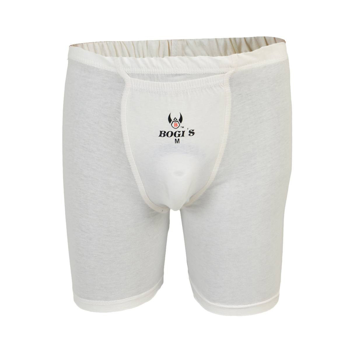 PREMIUM SPORTS Athletic Abdominal Supporter Flexible Cotton Boxer - 100% Cotton - (Size: M, L, XL) - Grey