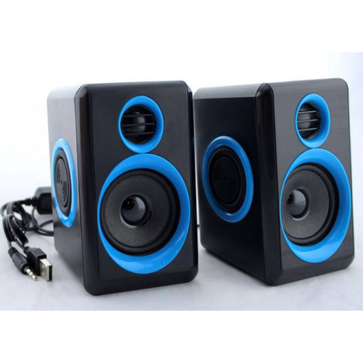 Ft-165 Computer Speakers With Heavy Bass,Subwoofer, Volume Control, 3.5mm Audio, USB Wired Powered Built-in Four Loudspeaker Diaphragm Multimedia Speaker for PC/Laptops/desktop/ Computer