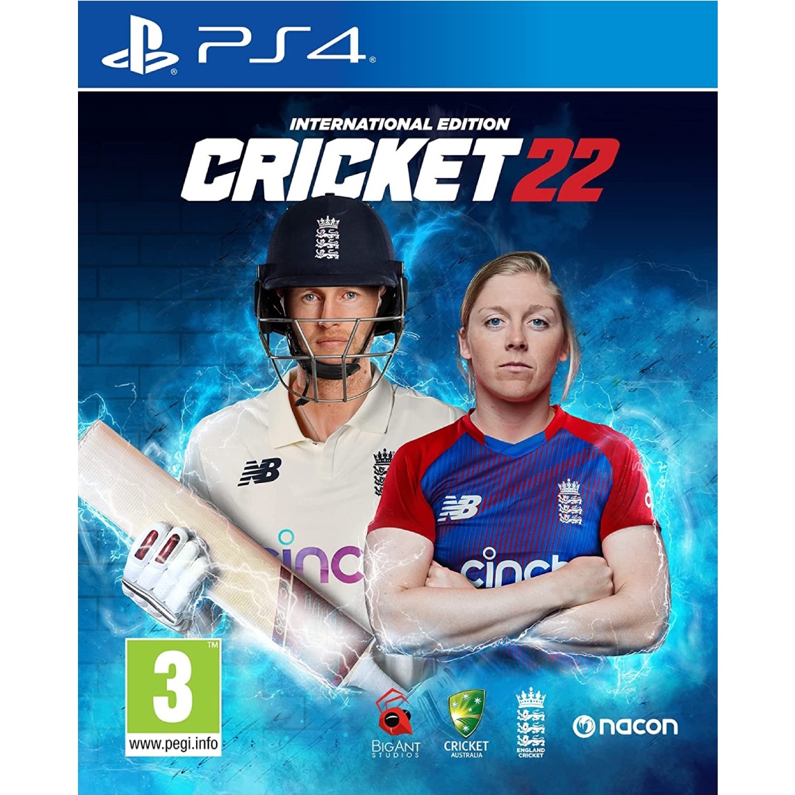 Cricket 22 ps4 game cd dvd disk playstation 4 cricket game
