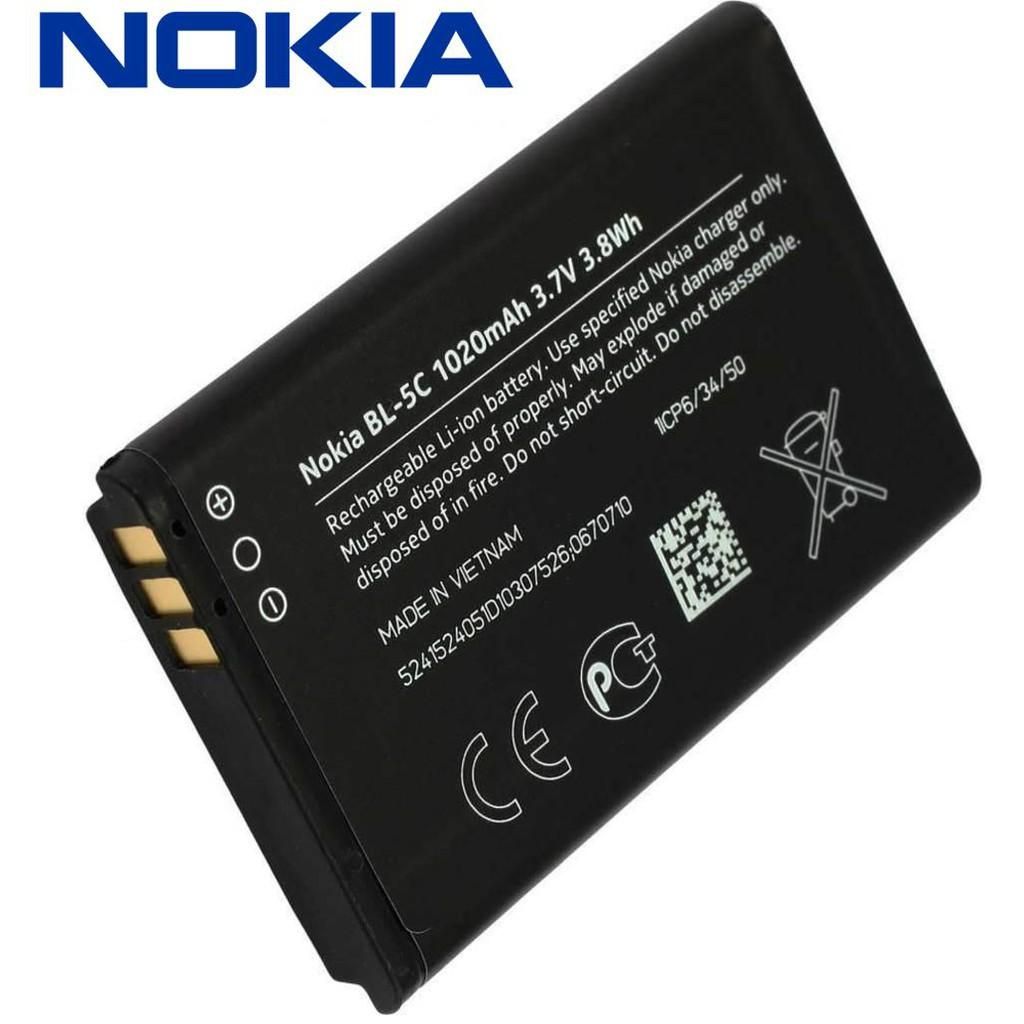 Nokia original battery BL 5C for Nokia small models (1050MAH)