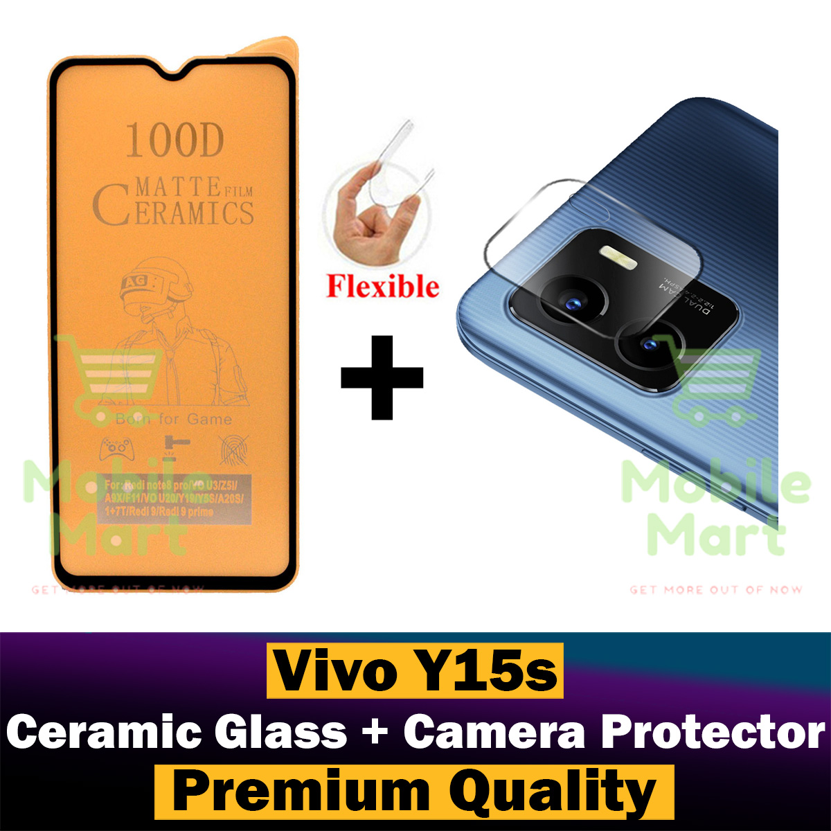 vivo y15s camera glass