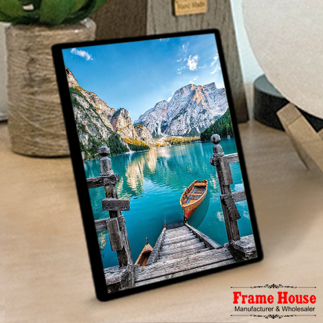 Motivational Quotes Photo Frame Set - Horizontal and Vertical Wall Decor for Home