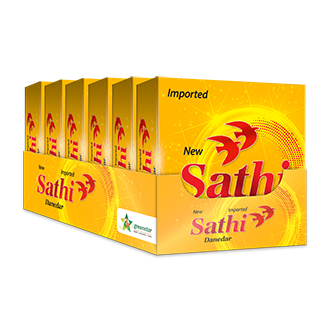Sathi Danedar Condom Tray - Pack of 4 - 24 Pieces (6 x 4's)