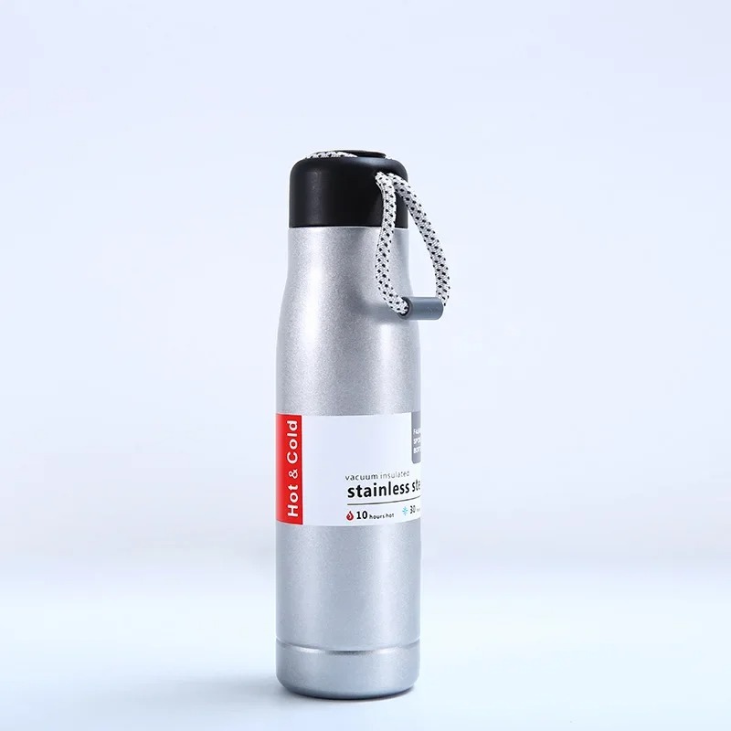 Water Bottle with Handle, Beautiful Sports Water Bottles 550ML, Water