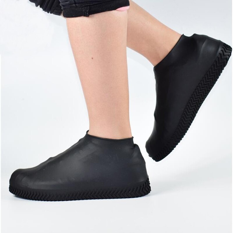 New  Waterproof Shoes Cover Rain, Waterproof Rain Boots Cover Anti Slip Washable Reusable for Family&Ladies &Children