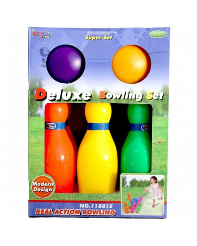 real bowling set