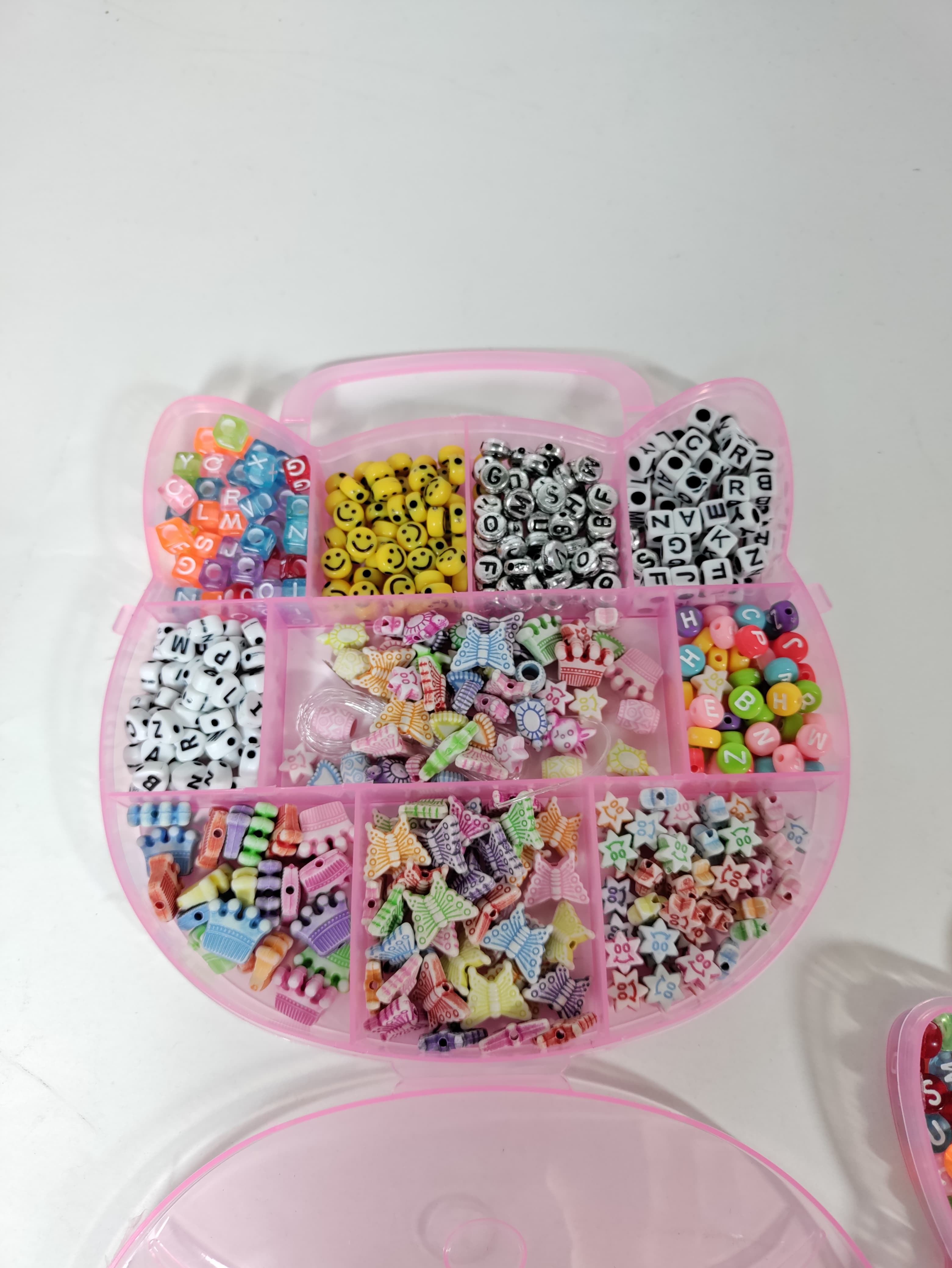 Beads Set Bracelet Making Kit Seed Letter Alphabet DIY Art Craft