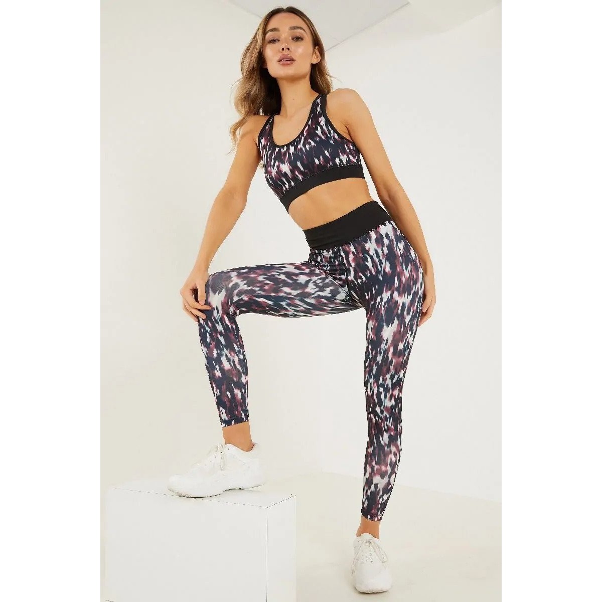 Non Print Yoga Leggings-56540220 