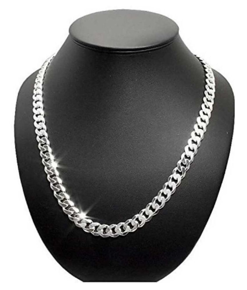 SILVER HEAVY chain for men and boys