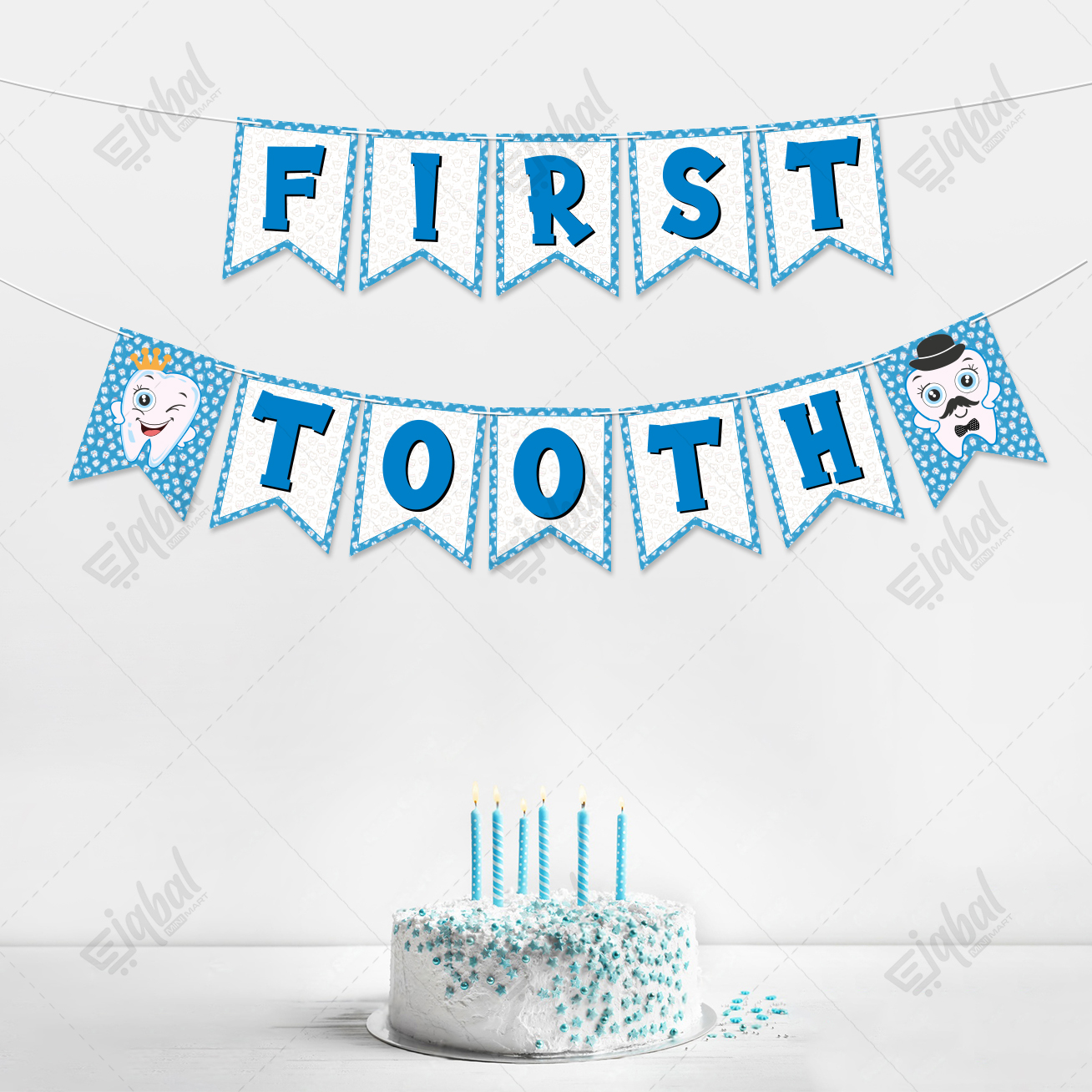 First Tooth Decoration For Boy
