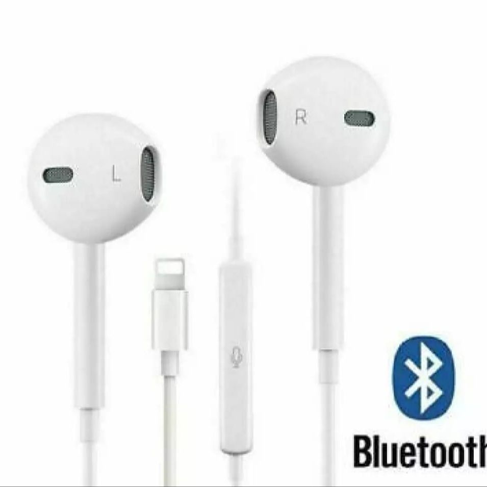 Lightening Jack Handsfree for iPhone__ with MIC earphones Daraz.pk