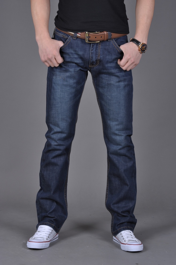 New_2021_Men's_Fashion_Jeans_Jeans for Men _Hot _Jeans _Blue