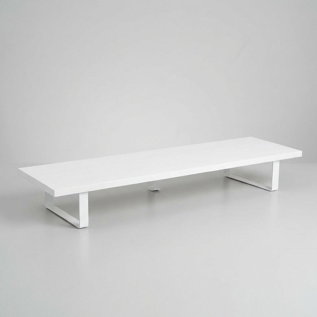 36x9in White