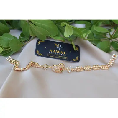 Ladies on sale golden bracelet