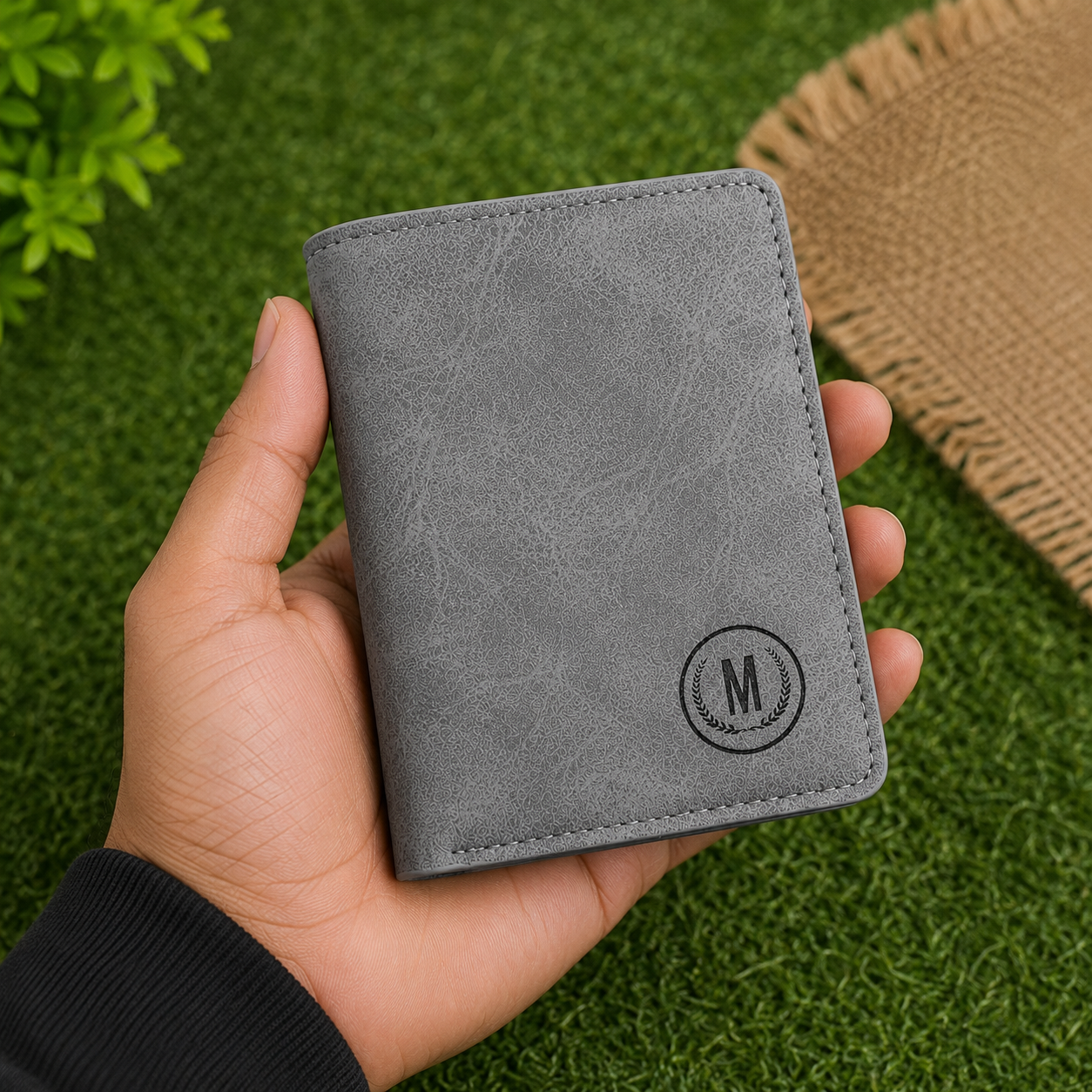 Premium PU Leather Wallet for Men | Slim Bifold Wallet with Multiple Card Slots | Stylish & Compact Men's Wallet