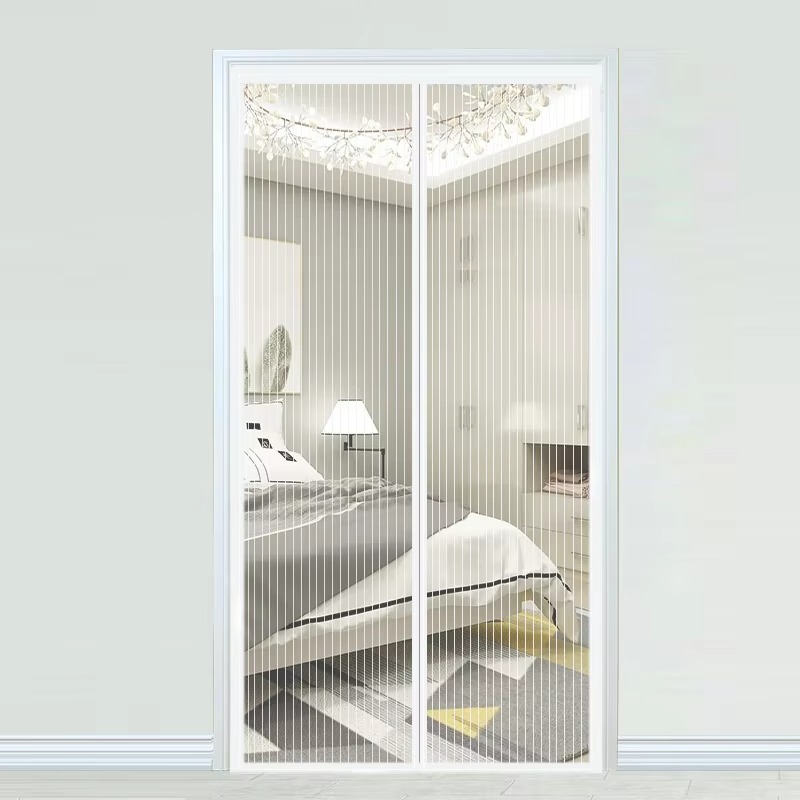 Dazzin - Anti Mosquito Magnetic Mesh Curtain Hands-Free Automatic Closing Screen Door - 100x210cm