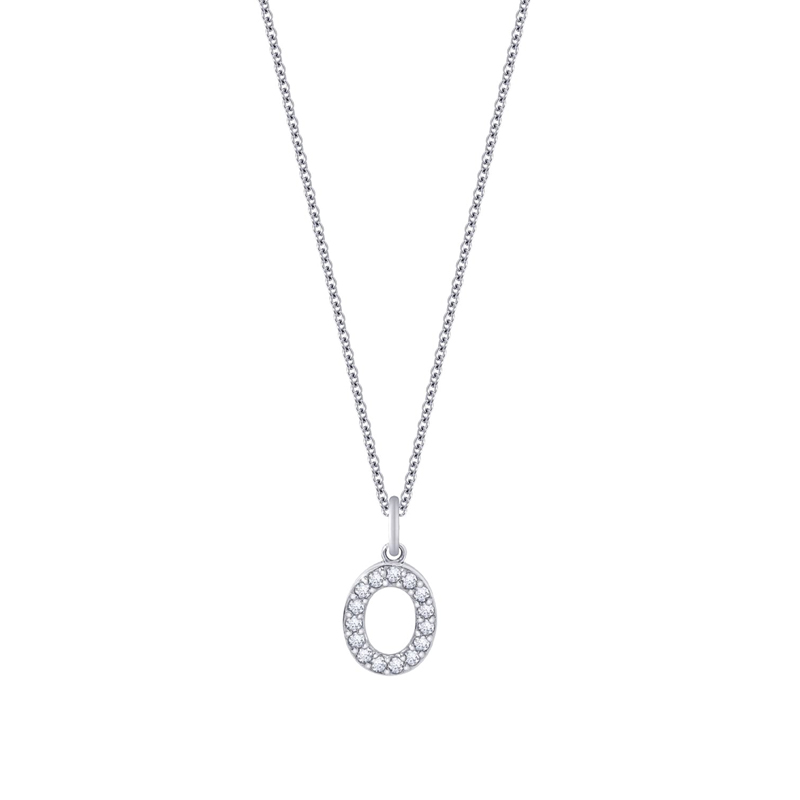 Silver Stainless Steel Alphabet Necklace/Locket/Pendants for Girls & Women with Chain - A to Z Your Name Alphabets