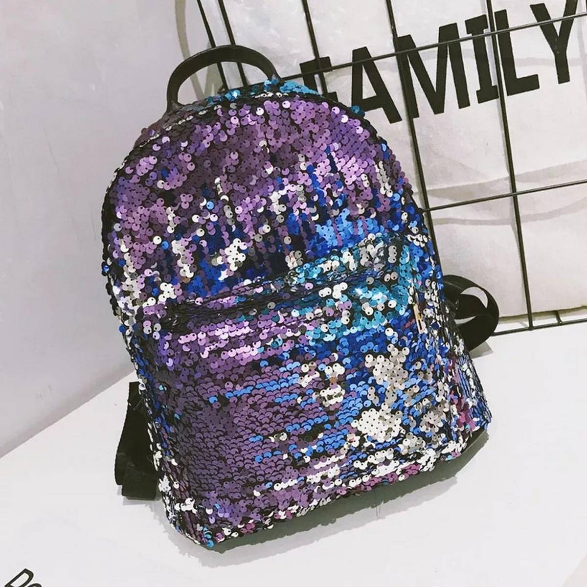 sparkle school bag