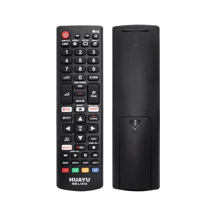 Universal LG Smart LED TV Remote Control With Netflix , Movies & Amazon Button Huayu RM-L1616