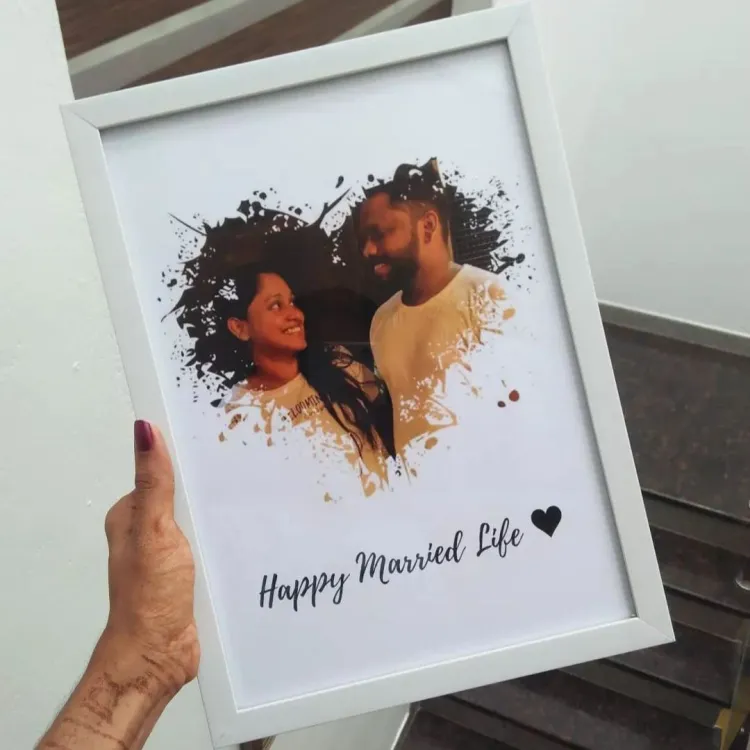 Couple Photo Frame | Marriage Gifts for Couple | Giftify