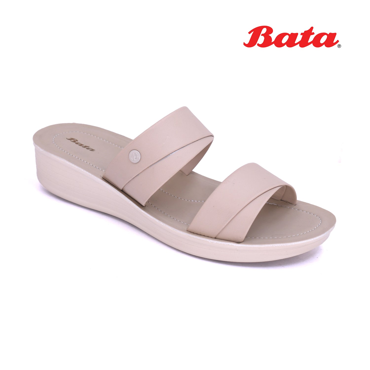 Ladies Sandal Bata Washable Sandals Non Slip And Comfortable Plain