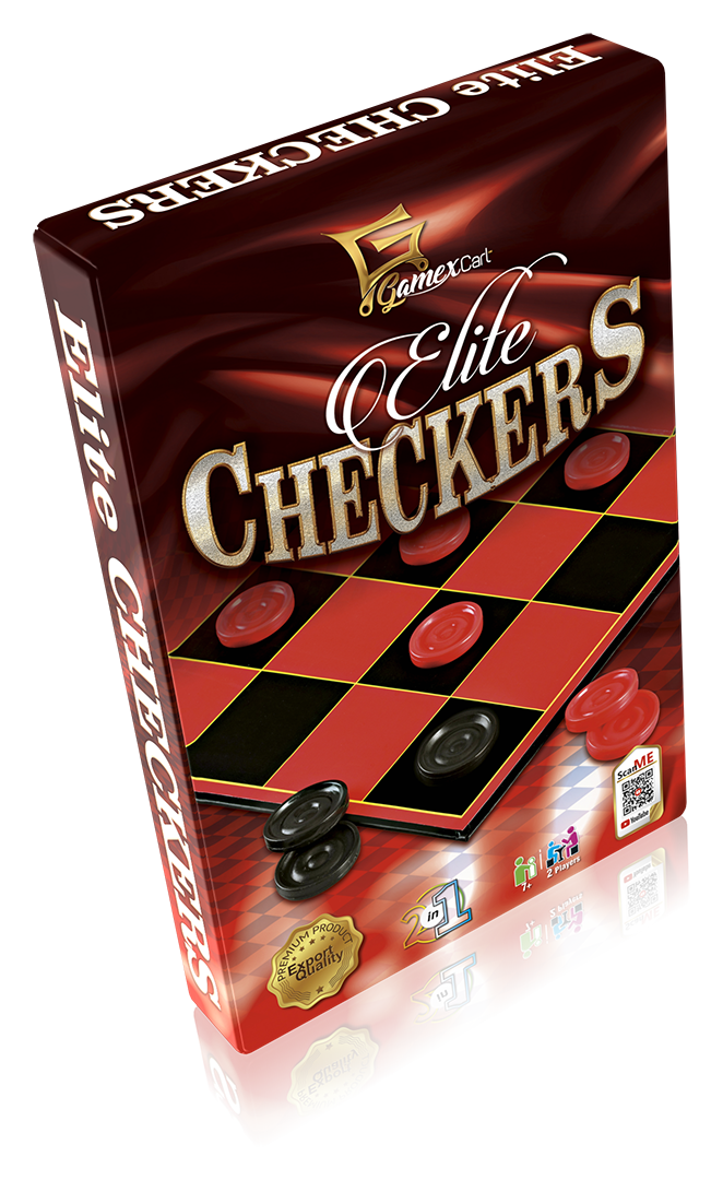 Elite Checkers & 6 Players Ludo – Elite Edition