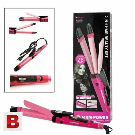 beauty 2 in 1 hair beauty set
