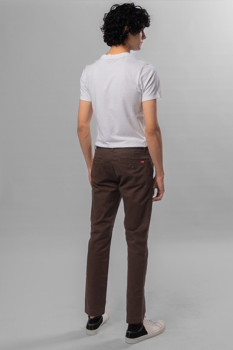 XX CHINO SLIM III CHOCOLATE BROWN CHINO