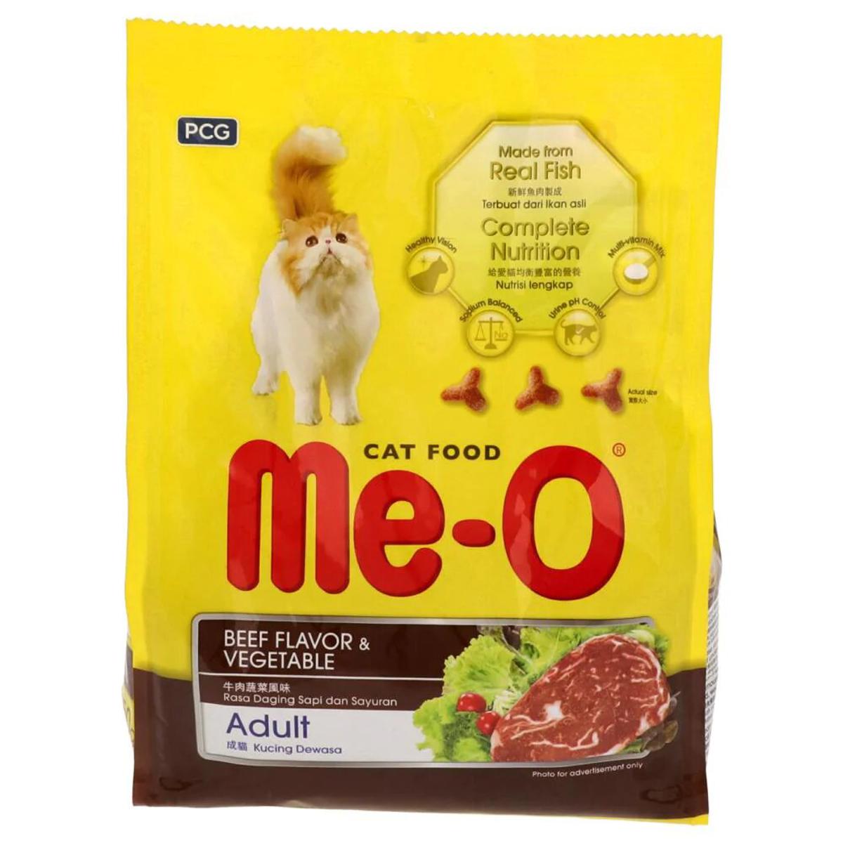 MEO ADULT CAT FOOD BEEF & VEGETABLE 1.2KG Daraz.pk
