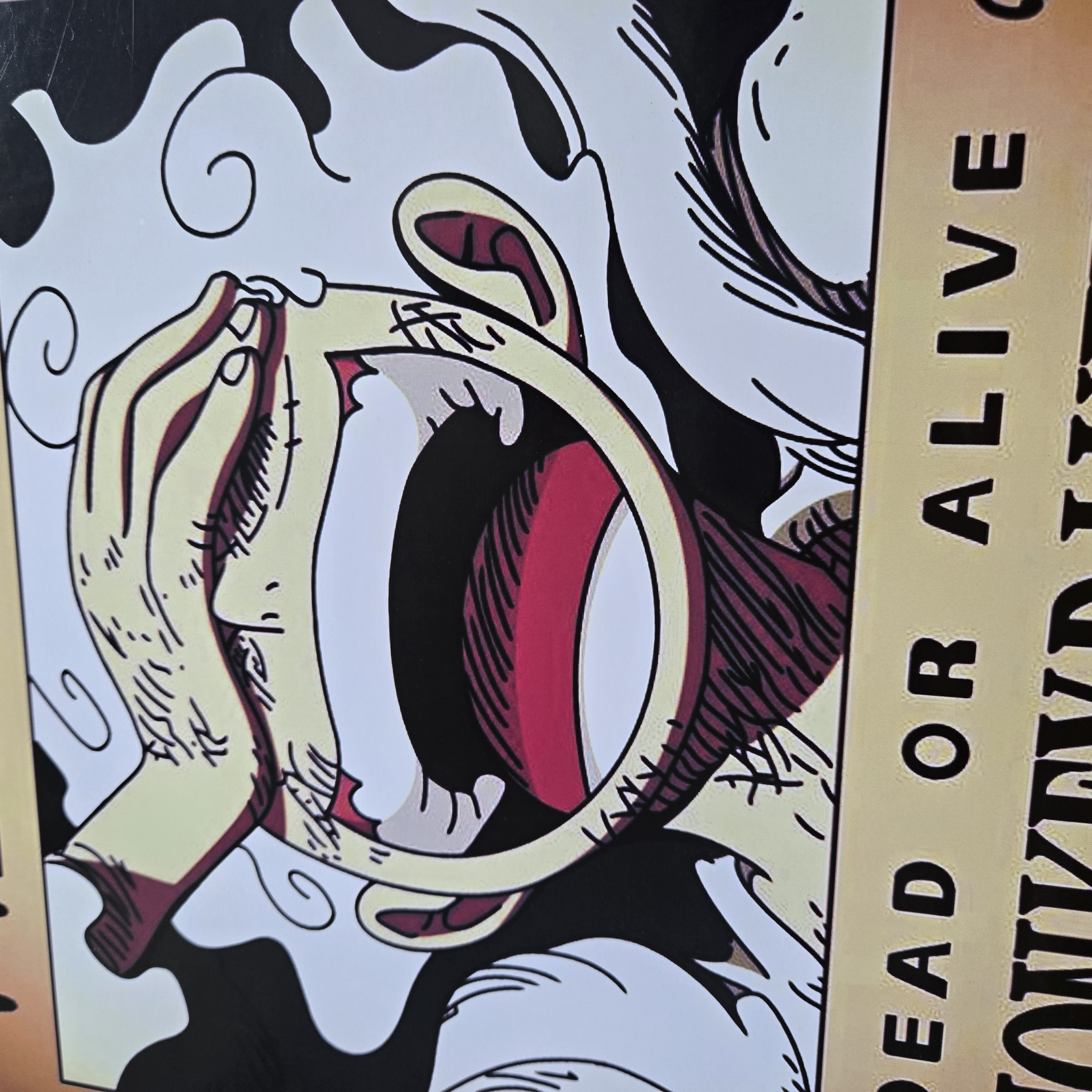 ONE PIECE WANTED POSTER FRAME WOODEN FOR GAMMING DECOR, ANIME POSTER OF ONE PIECE