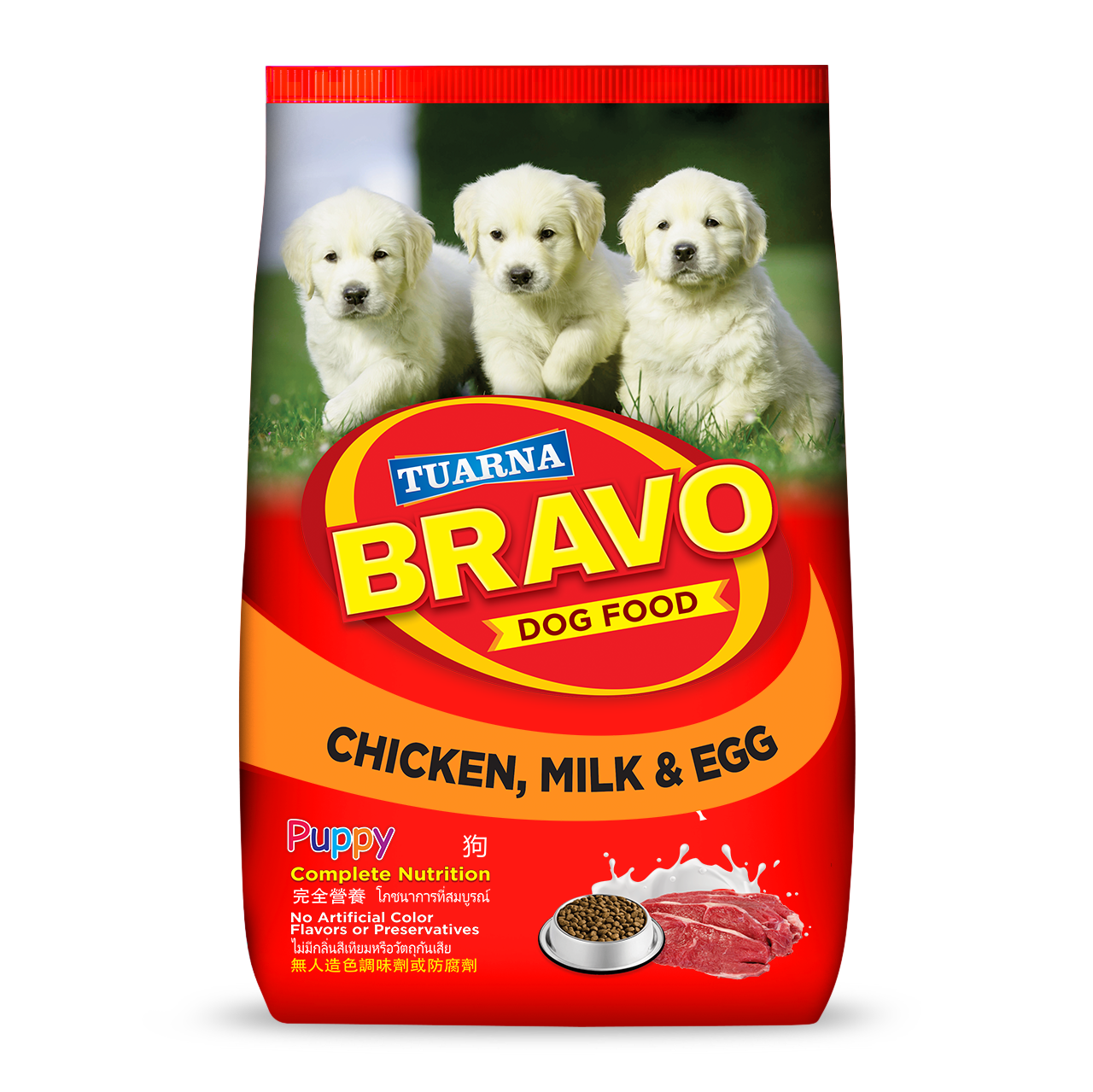 bravo puppy food