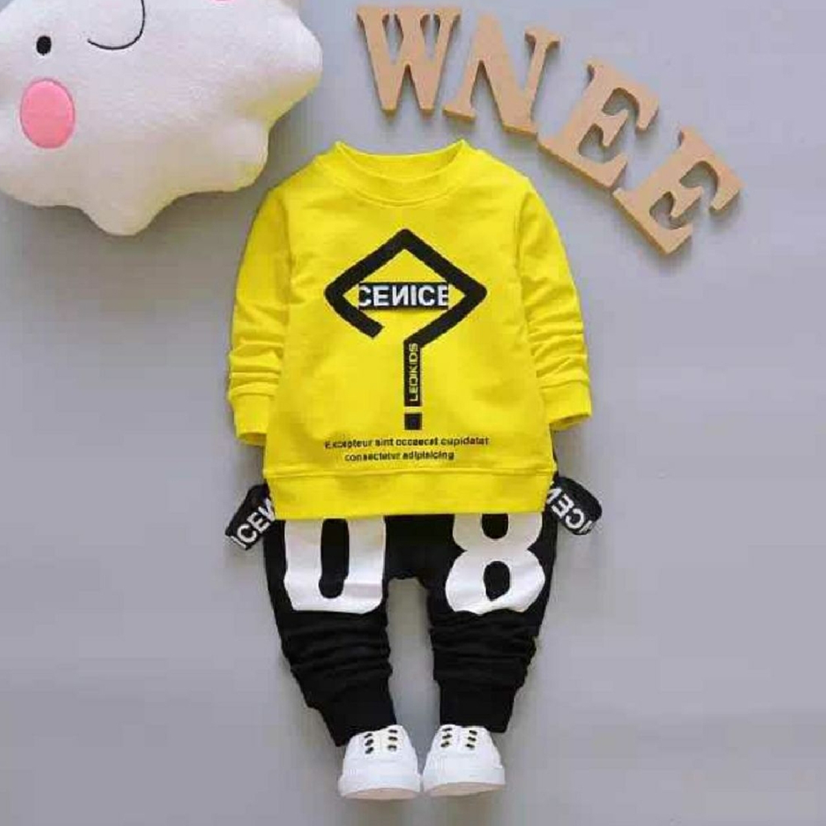 Swetshirt And Pajama / Trouser For Kids Baby Boys And Baby Girls Imported Comfy Winter Warm Top Clothes Setes  Dresses Outfit Jannat Store