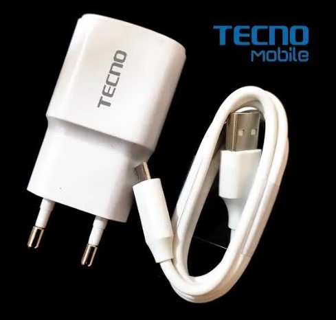 Original 18W Fast Charger For Tecno Mobiles – Original USB Wall Charger with Type-C & Micro Cable Available In Options | Best With Camon, Spark, Pova, Phantom Series